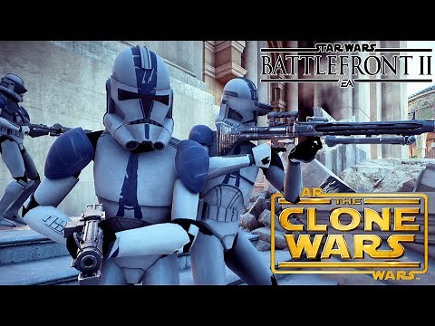 New Realistic CGI CLONE WARS Mod! - Star Wars BFII: Road to Max Rank 11