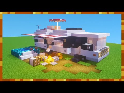 Minecraft Tutorial: How To Make A RV