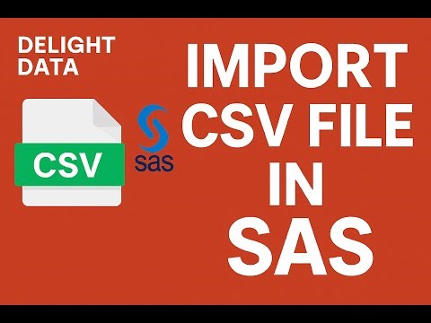 📊 How to Import CSV File in SAS SAS Tutorial in Hindi 🇮🇳Welcome to
