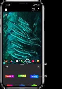 Add text labels in Clips