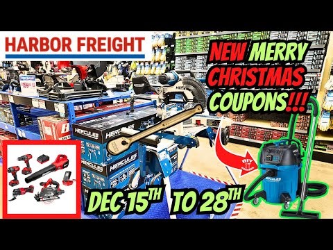 The BEST Super Coupons at Harbor Freight Right Now! Ends Dec 28th