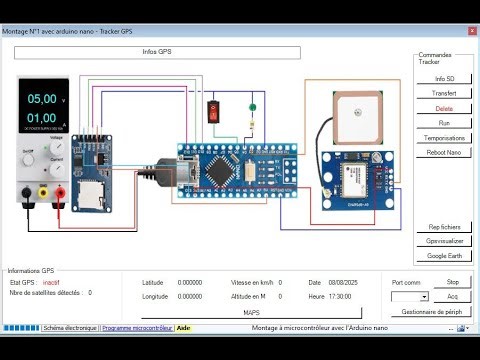 Réaliser un tracker GPS avec arduino Nano