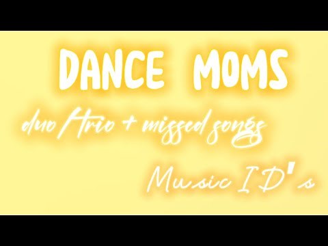 || DANCE MOMS SONG IDS || FOR ROBLOX || DUO+TRIO AND MISSED SONGS EDITION || WORKING 2022-2023 ||