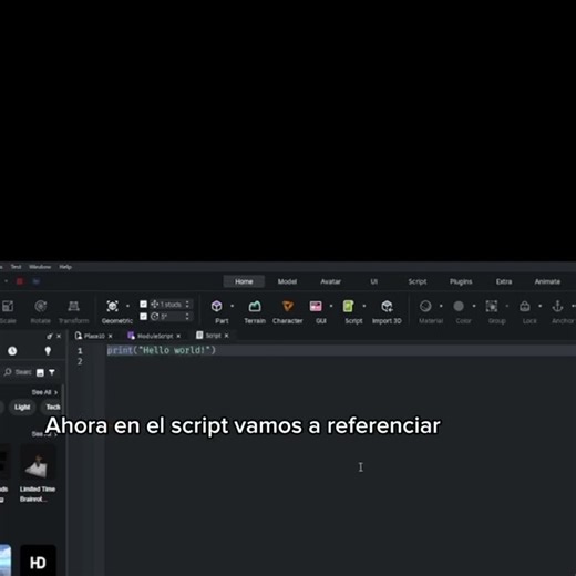 #roblox cómo usar module scripts.