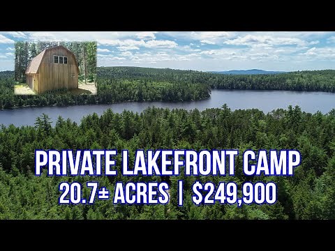 Private Lakefront Camp | Maine Real Estate SOLD