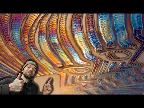 Want to learn how to Make tig welding Art? Start here🔥