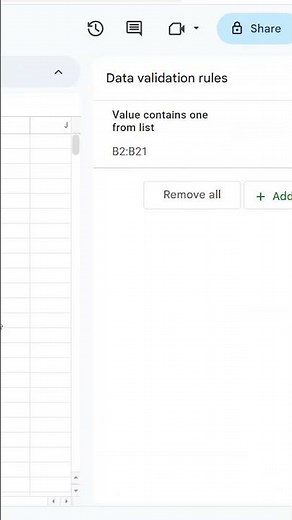 Adding Dropdowns in Google Sheets | Mastering Data Validation #googlesheets #Spreadsheets #Dropdowns