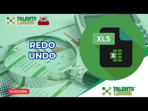 Undo, Redo on Microsoft Excel