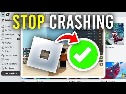 How To Stop Roblox From Crashing - Full Guide