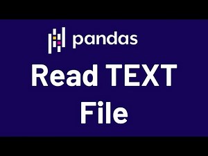 How to read TEXT file in Python Jupyter Notebook | Pandas