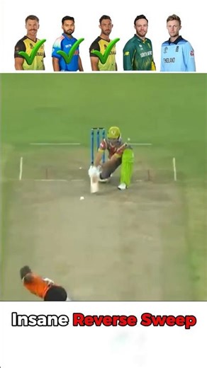 Reverse Sweep Kings! 🔥👑 #cricket #cricketshorts #crickethighlights