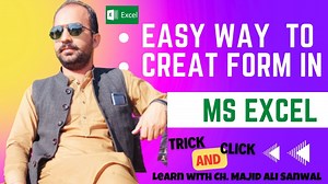 18 reactions · 6 comments | how to create form in MS Excel || easy way to create and use a form in Excel. Don't forget to follow , like and share!! #msexceltips #exceltricks #Excel #msexcel #microsoft #Microsoft365 #microsoftexcel #msexcelform #msexcelformulas | Trick and click | Facebook