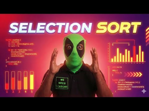 Selection Sort | Visual Animation + Step-by-Step Code Explained.