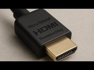 Micro Tutorial: HDMI