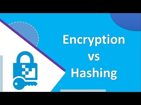 Encryption vs Hashing