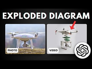 How to Make Exploded Diagram View in ChatGPT + Veo 2