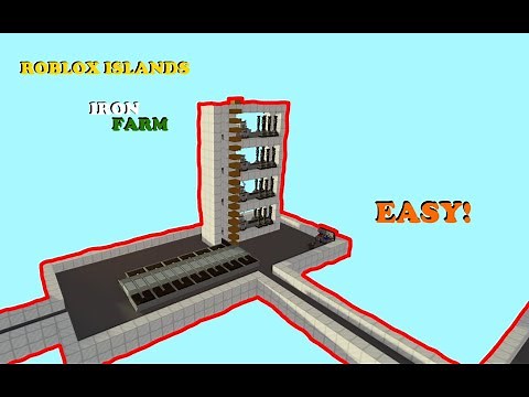 Roblox Islands Iron Farm Tutorial!