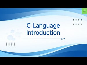 Introduction to C Language | Learn C Programming for Beginners - Part-1