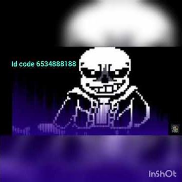 Undertale hard mode sans Theme roblox id. [2.5k views!]
