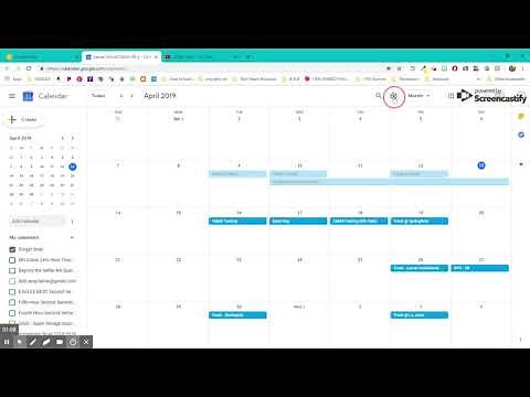 How to Print Your Google Calendar