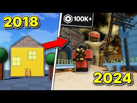 6 YEARS of Roblox Game Development in 8 MINUTES!