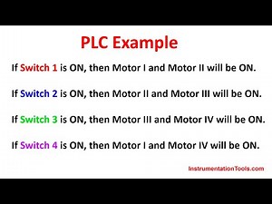 PLC Programming Exercises: Problems with Solutions