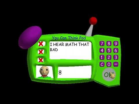 THE CHEAT CODE IN BALDI'S BASICS