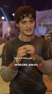 behind the scenes of Will in the Mac Z #StrangerThings