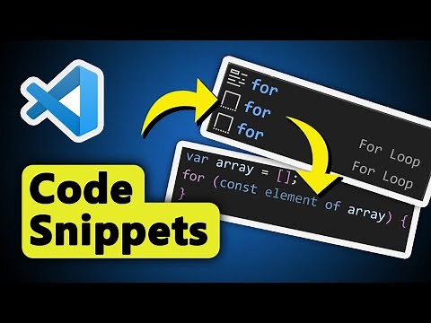 How to Create and Use Code Snippets In Visual Studio Code