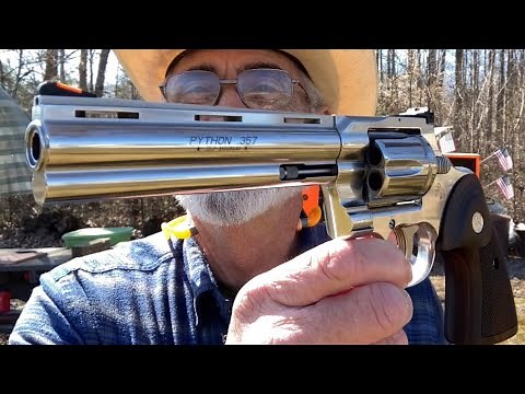 Colt Python Range Review