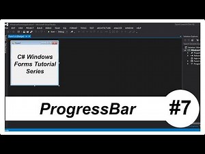 C# Windows Forms Tutorial #7 - ProgressBar