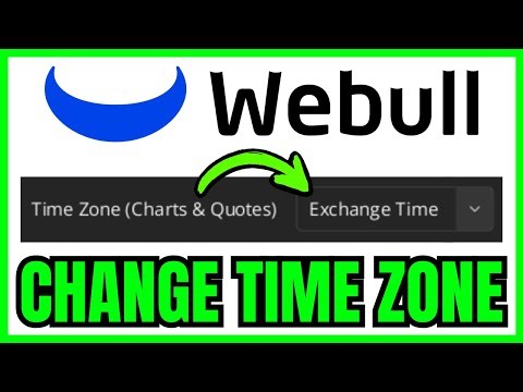 How To CHANGE TIME ZONE On Webull Desktop (QUICK & EASY) 2025