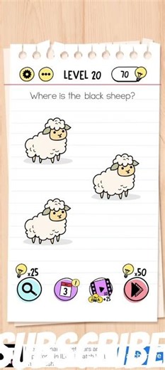 Brain test level 20 #braintest #games