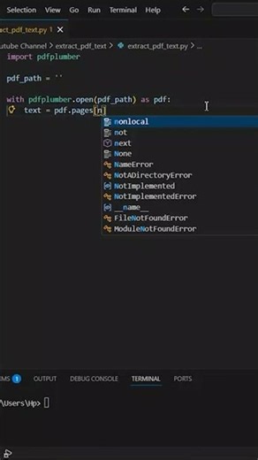 Extract Text from Any PDF in 3 Lines of Python!