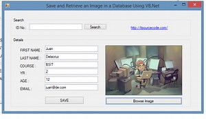 How To Insert Image In Access Database Using VB.Net