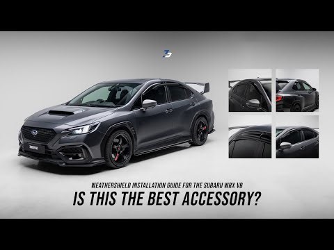 An All-Season Upgrade for your WRX VB - Weathershield Installation Guide