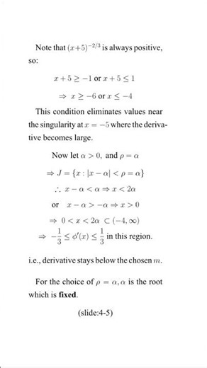 Fixed Point Iteration Proofs — Nonlinear Equation Application (1)