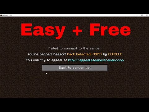 Minecraft IP ban bypass ( Free + Easy )