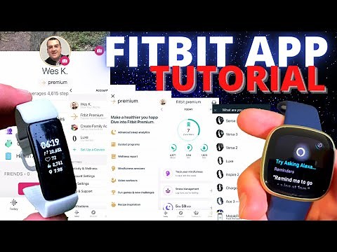 Ultimate FITBIT App Guide & Tutorial | How To Setup New Trackers | Settings and Screens Explained