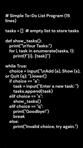 Learn Python Fast: Build a To‑Do App in Minutes!