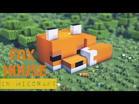 How to Make Fox house in Minecraft | Animal House Series | Pinku&#39;s Creation Hub