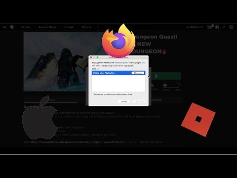 How to Launch Roblox On FireFox With Mac 2020