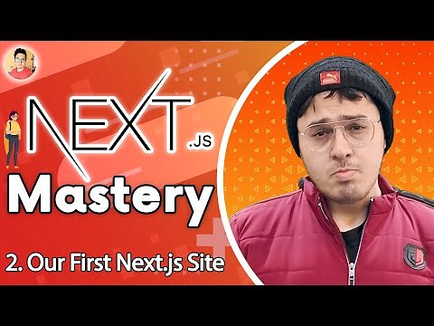 Our first Next.js website | NextJs Tutorial for Beginners #2
