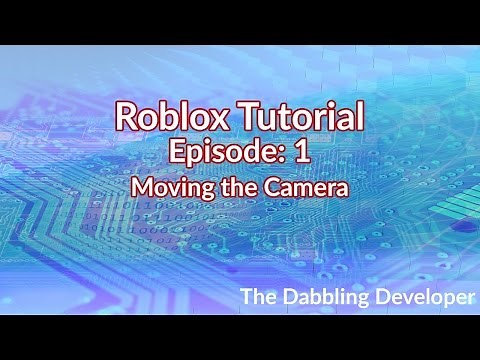 How to move the camera in Roblox Studio