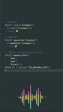 PostgreSQL 18 Fixes Unicode — Finally!