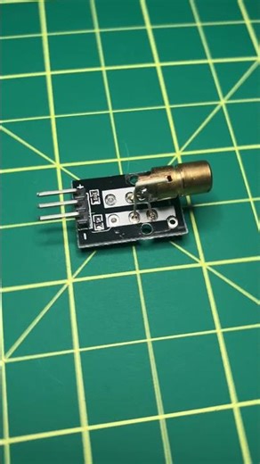 🔴 KY-008 Red Laser Transmitter Module 5mW #arduinoproject