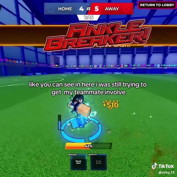 Interactive Prize Challenge in Roblox Gameplay