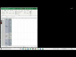 How to convert a table in word to Excel