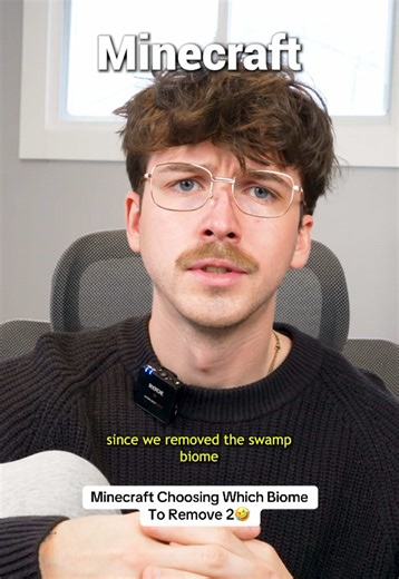 Minecraft Choosing Which Biome To Remove 2🤣 | minecraft