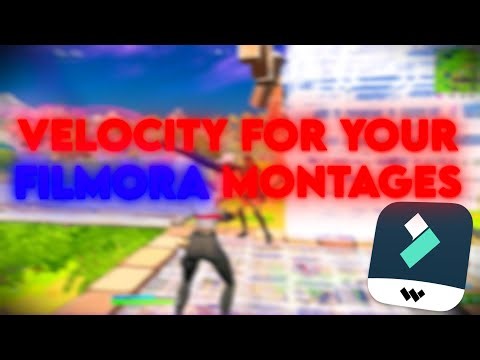 How to make this VELOCITY for your FILMORA montages|TUTORIAL | how to edit like frugo, eon, detax...